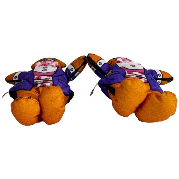 Set of 2 Blockbuster Fozzie Bear The Muppets 7 INCH Plush FOZZY 1998 Video Promo - Picture 8 of 8